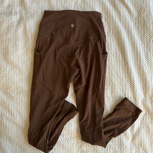 Lululemon Align (With Pockets) Leggings in Java, Size 6